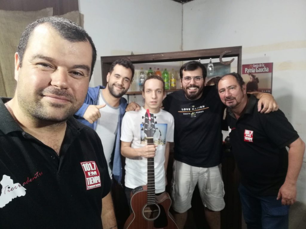 Nos visitaron los ex «Mala Tuya», integrantes de Zonno